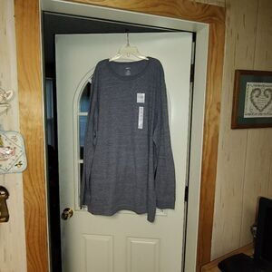 New Sonoma  Gray Super Soft Long Sleeved Thermal Size Men's 4XB